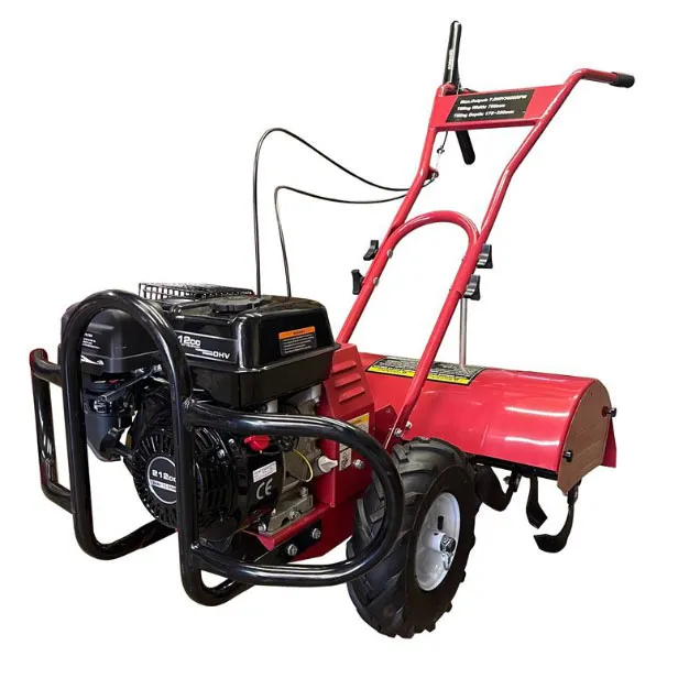 Order a Buy the Titan Pro TP700 7HP petrol rear tine rotavator, designed for efficient soil preparation in various conditions with its huge 700mm tilling width.
